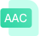 支持aac格式